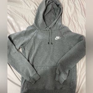 grey nike hoodie